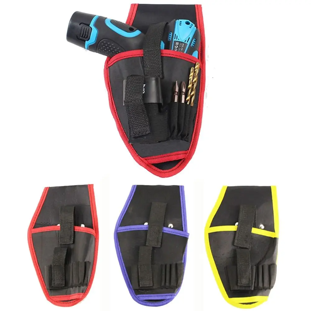 Screwdriver Rechargeable Waist Belt Multi-functional Tool Bags Electric Drill Bag Drill Holder Tool Pouch Bag