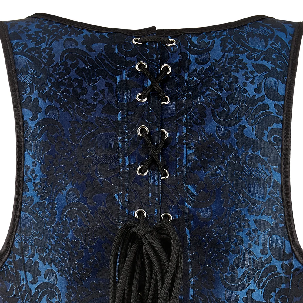 Corsets for Woman Gothic Corset Underbust Steel Boned Corsets with Straps Steampunk Corset Vest Top XS-7XL Plus Size