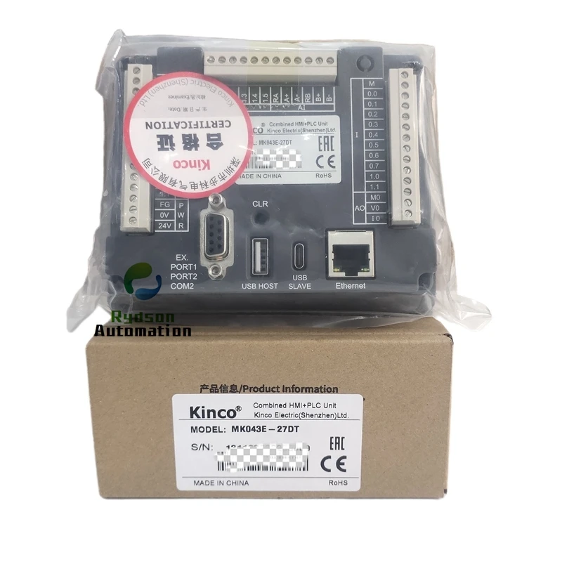 4.3 ġ Kinco ڵȭ ø ġ ũ HMI + PLC MK043E-27DT Freescale  CPU ARM RISC 700 MHz