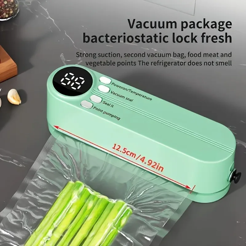 Compact USB Vacuum Sealing Machine Set for Food Preservation