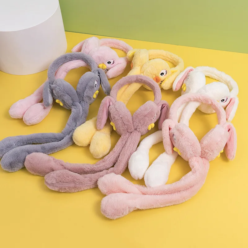 رائعتين نفخ صافي آذان منقار البط مريحة للأطفال الأذن الدفء تنوعا أنيق الكرتون نمط للجنسين الشتاء