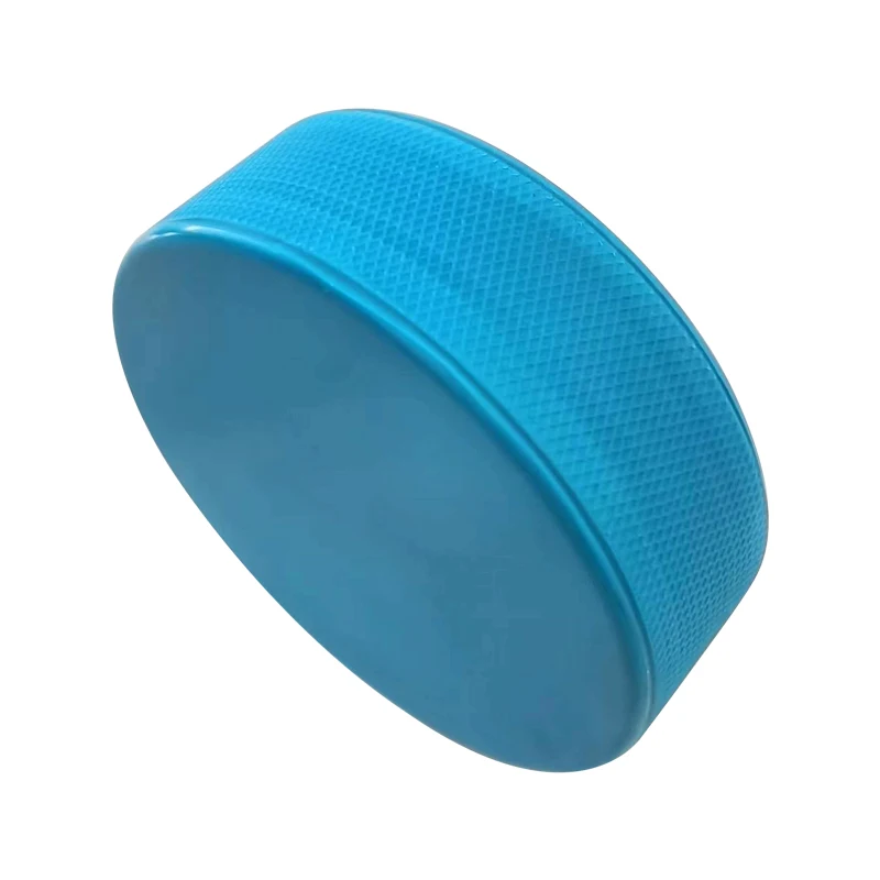 Official Ice Hockey Puck Black/Blue/Orange hockey puck