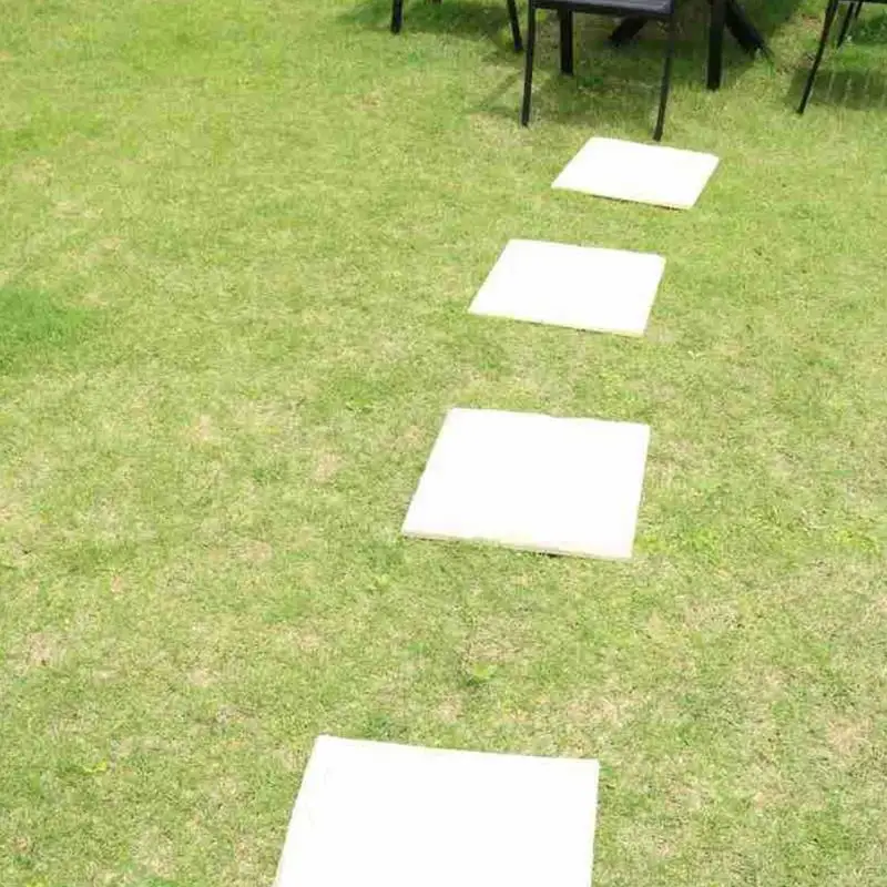 4 Pcs Stepping Stones For Garden Stone Mat Garden Stones Large Stepping Landscaping Step Decorative Lawn