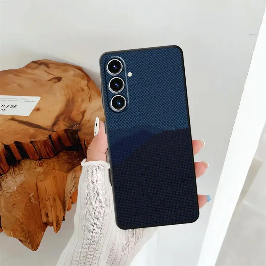 Black Woven Universal Phone Cover Case