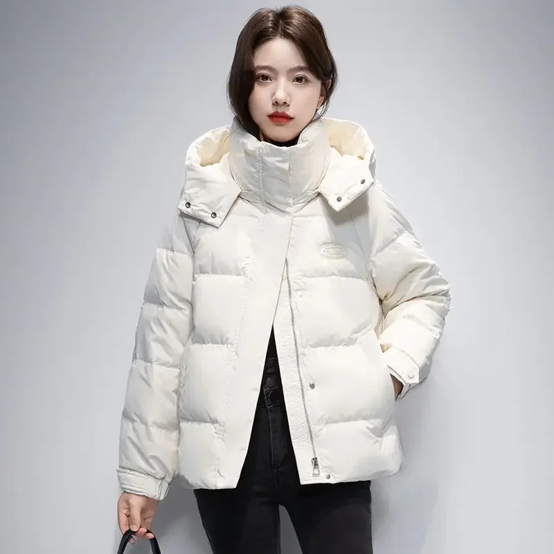 

MODX Warm Clothes for Women Long Down Jacket White Duck Down Korean Women's Coat Intensification Woman Winter Coat Jackets Cold