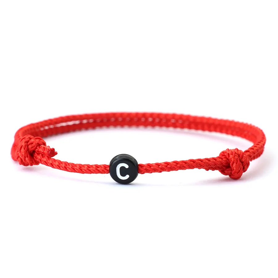 Handmade Red String Unisex Bracelet Adjustable Lucky Couple Gift
