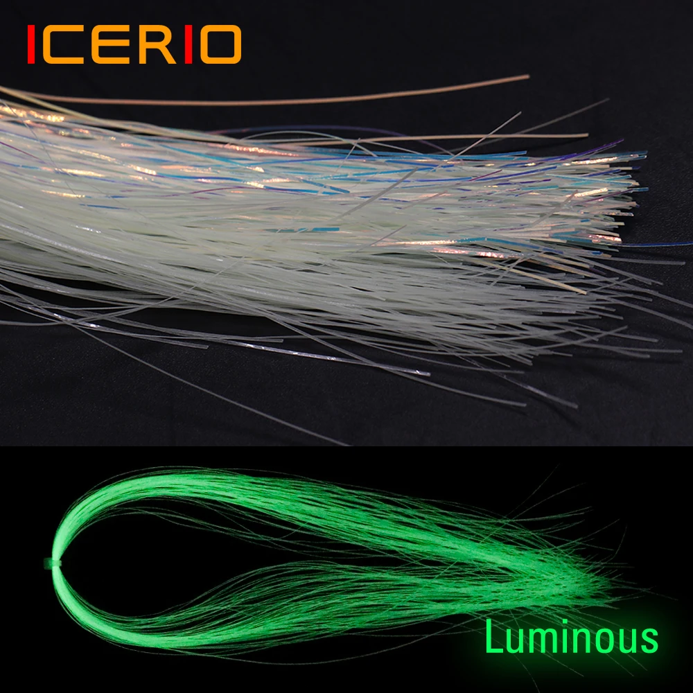 4 pakker Pearl Flash Tinsel Mylar Flashabou Tinsel Nymphs Streamer Saltvannsfiske Fluebindingsmateriale Fisketilbehør – kjøp de beste varene i nettbutikken