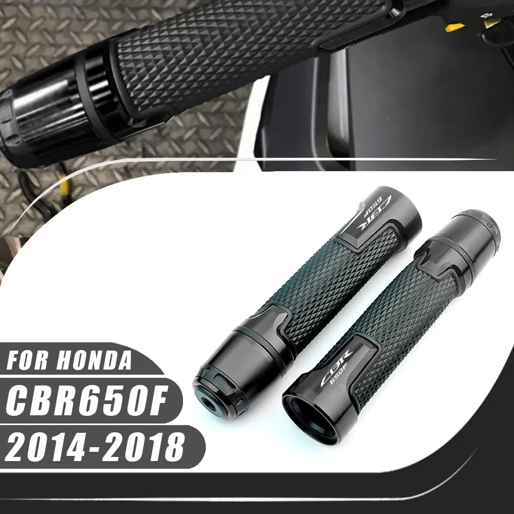 

For Honda CBR650F 2014-2018 Motorcycle Non Slip Handlebar Grip Throttle CNC Multi-color Hand Bars Grips Motorcycle Accessories