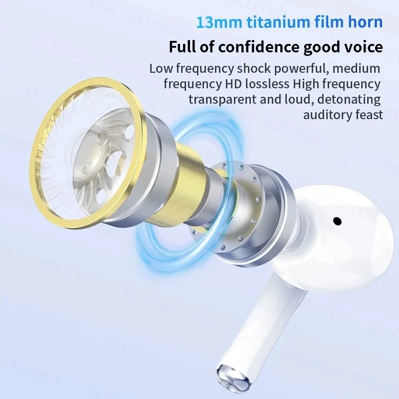Original Wireless Earphone Bluetooth Earbuds TWS Stereo Bass Headset Sport Waterproof Touch Control With HD Mic For Smart Phone 5