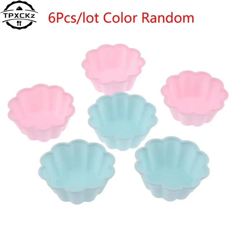 6pcs/lot DIY szilikon Megmintaz Cookie Tészta Megmintaz Muffin Beégetett jel szilikon Tészta Megmintaz Muffin konyhai bakeware Tészta decorating szerszámok