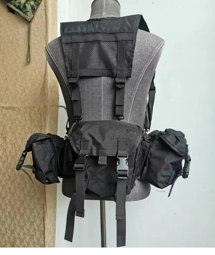 Russian Green Ruin Tactical Vest Multifunctional Molle System