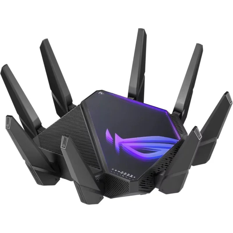 Quad-Band, 6 GHz Ready,ROG Rapture WiFi 6E Gaming Router (GT-AXE16000)， Dual 10G Ports, 2.5G WAN Port, AiMesh Support 2
