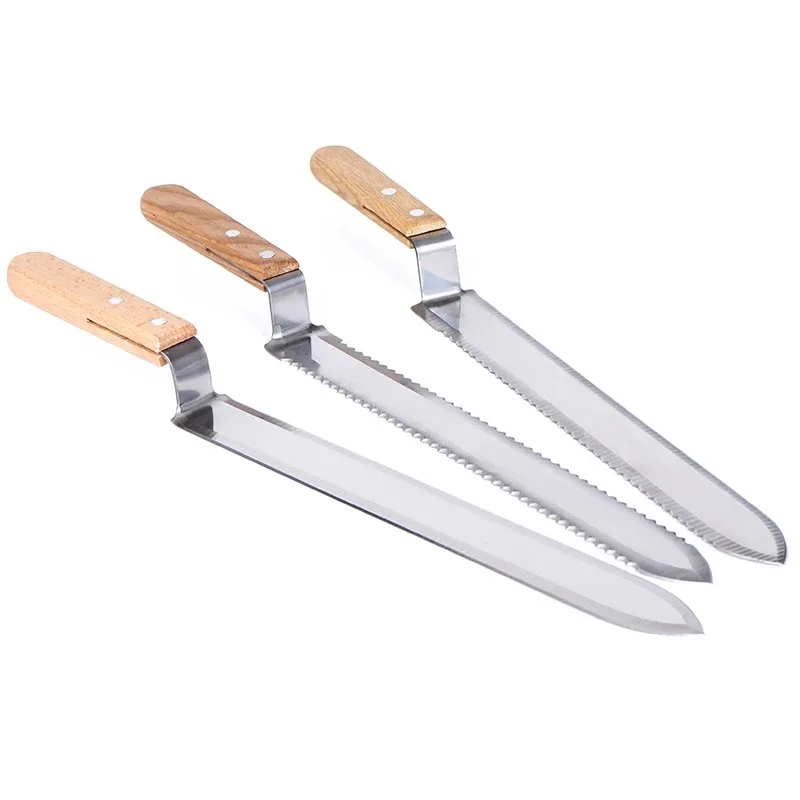 Beekeeping Tools Bee Honey Uncapping Scraping Knife Bee Hive Scraper Equipment Cutter for Beekeeper Supplies