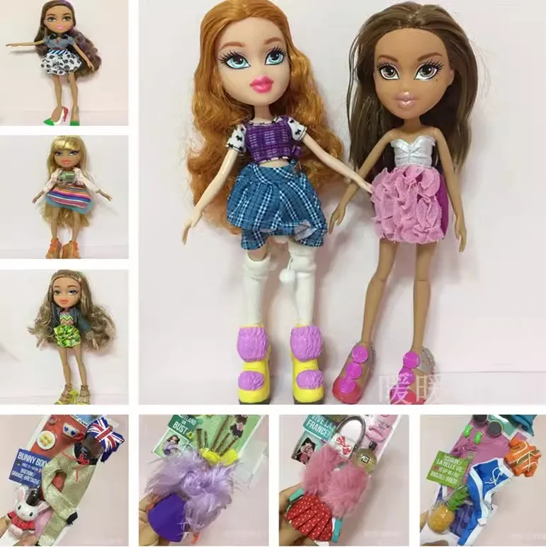 1/6 오리지널 인형 DIY 액세서리, 보라색 가방 안경