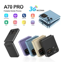 SERVO A70 PRO 180° Flip Mobile Phone 3G WCDMA Dual SIM Auto Call Record 2.6 inch HD Screen Flashlight Pocket Palm Phone TYPE-C 1