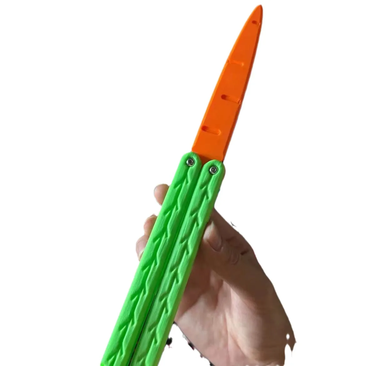Butterfly Radish Knife Model Boyfriend's New Toy Stupid and Adolescent Little Toy Netizens Folding Butterfly Radish Knife