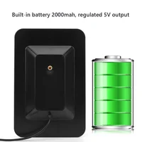 Kit de panneau solaire de batterie aste avec câble de charge de 4m et prise en caoutchouc, 4W, 5V, 2000mAh, Blink Outdoor 3/4 XT, XT2 5