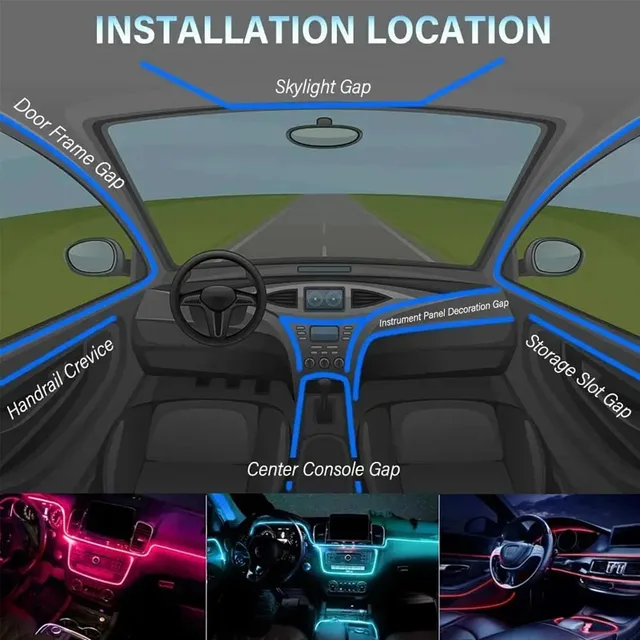Dynamic RGB Car Lighting 3