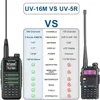 2PCS Baofeng UV16M V2 Walkie Talkie 15W 50KM Long Range 999CH Ham AM/FM Radios UHF VHF TypeC Charge Noise Reduction 2-Way Radio 6