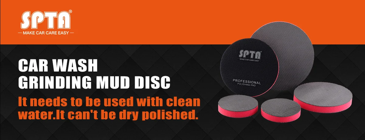SPTA Synthetic Clay Bar Ball Clay Bar Block Hand Clay Mag SpongePad For Car  Detailing Cleaning Wax Polish Pad Tool,Clay Series