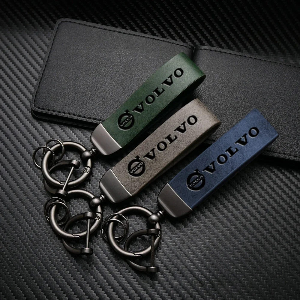 Car Hot Stamping Badge Keychain Zinc Alloy Keyring Accessories For ...