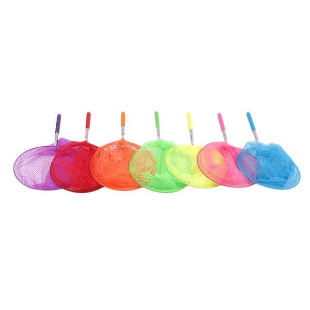 Retractable Fishing Net Insect Butterfly Dragonfly Net Outdoor Portable Fishing Net Children Fun Game Fishing Toys 4