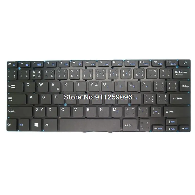 Laptop Keyboard For UMAX For VisionBook 14Wa Czech CZ Without Frame New