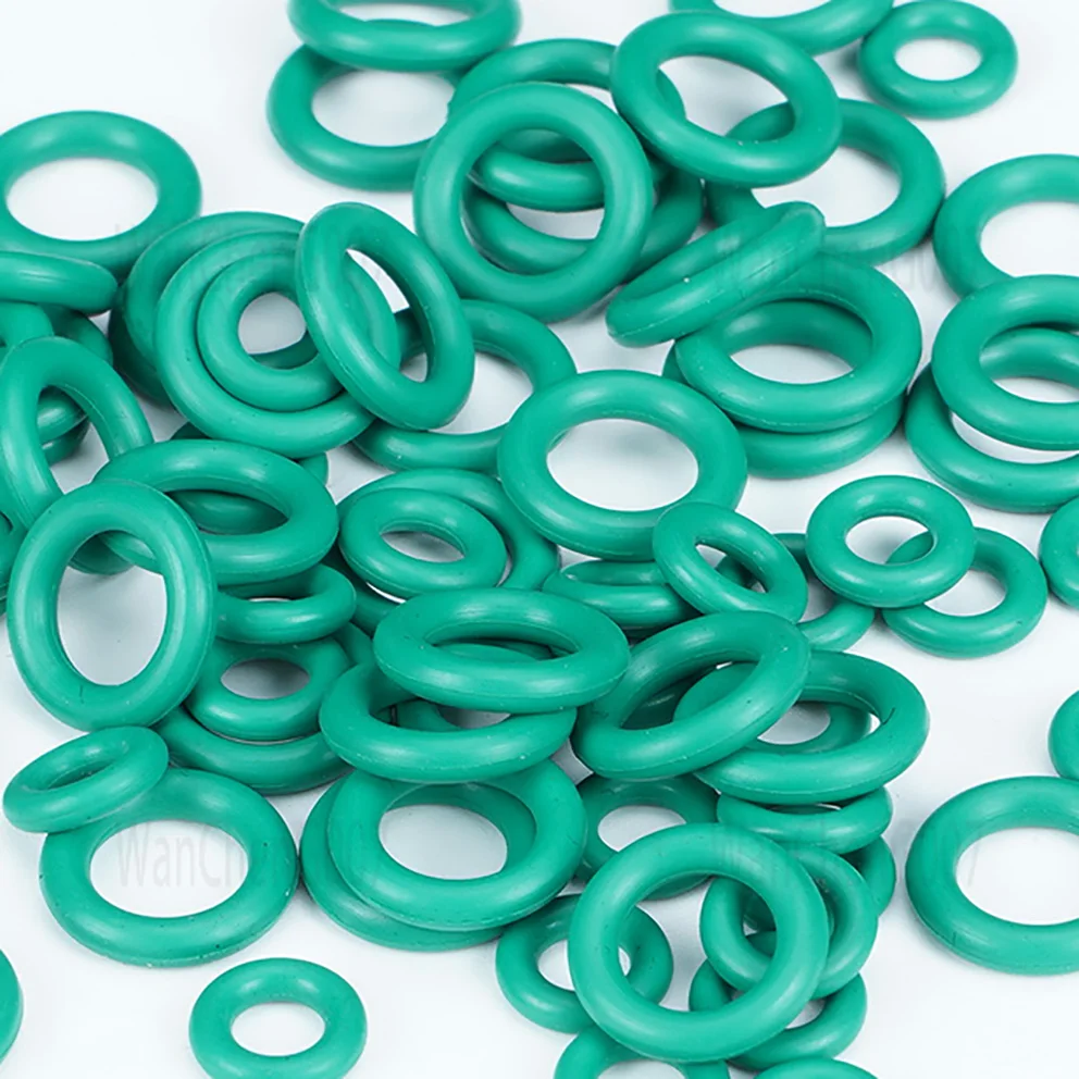 

Green FKM O Ring Seal Thickness Oil Gaskets Fuel Washer Fluorine Rubber O-Rings Fluororubber O-Rings Sealing Ring Cs 1.5mm