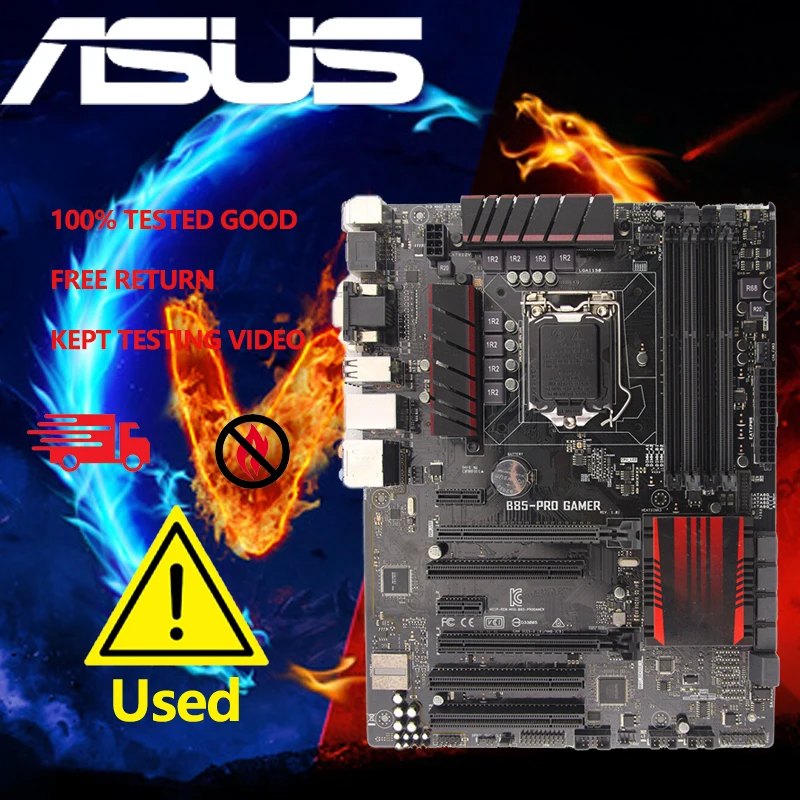 ASUS B85 i5 4670k gtx 660ti パソコン EX-B860M-V5｜Motherboards