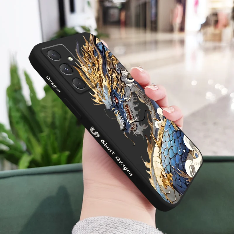 Flying Dragon Phone Case - Stylish Protective Cover with Fantasy Design