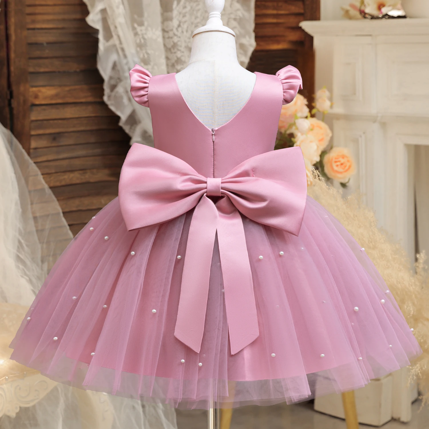 New Girls Dress Elegant Wedding Gown Kids Dresses for Girl Party Dress 3-8Yrs | eBay New Girls Dress Elegant Wedding Gown Kids Dresses for Girl Party Dress 3-8Yrs | eBay