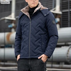 Fashion New Winter Jacket Men Parkas Thicken Warm Coat Mens Stand Collar Jackets Solid Color Parka Coat Women Streetwear 5XL