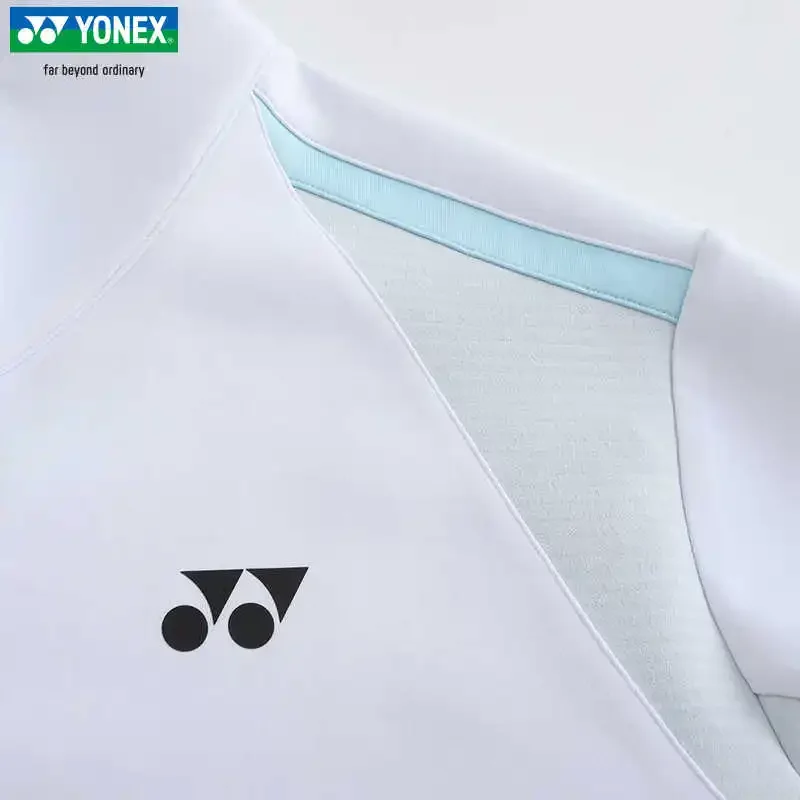 YONEX New Badminton Tops Men's and Women's Long Sleeved Sports Shirt Comfortable Training Competition Sports Loose Coat