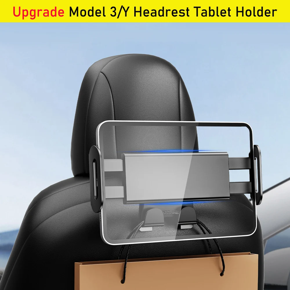 Headrest Tablet Holder For Tesla Model Y Juniper Back Seat Phone