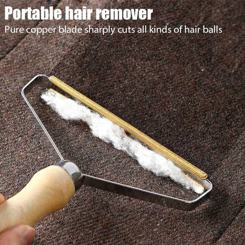 New Portable Pet Hair Remover Brush Manual Lint Roller Sweaters Sofa Clothes For Animals Dogs Cats Scrapers Cleaning Tools