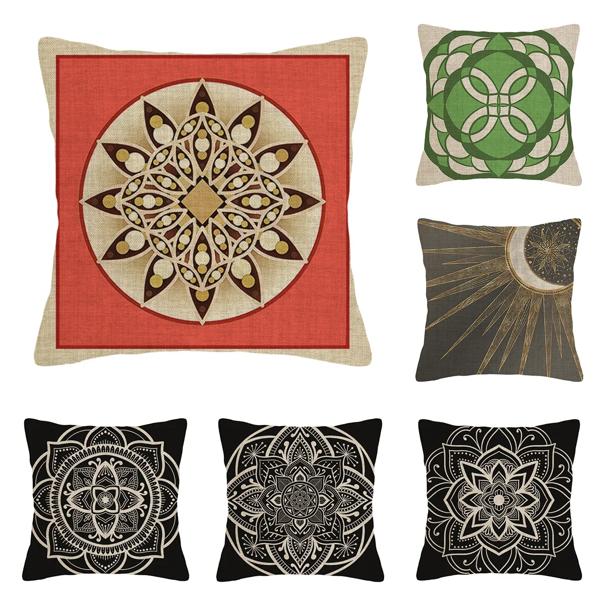 

Home living room modern decoration cushion decoration pillow cover 45*45cm 40x40cm 60x60cm 45x45cm Persian pattern 50x50cm boho