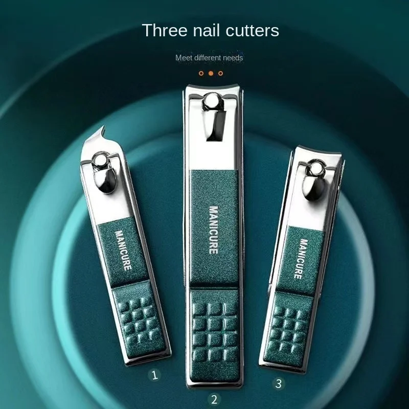 Nail Clipper Four Piece Set Anti Splash Home Nail Clipper Nail Clipper Nail Clipper Nail Trimming Tool 3