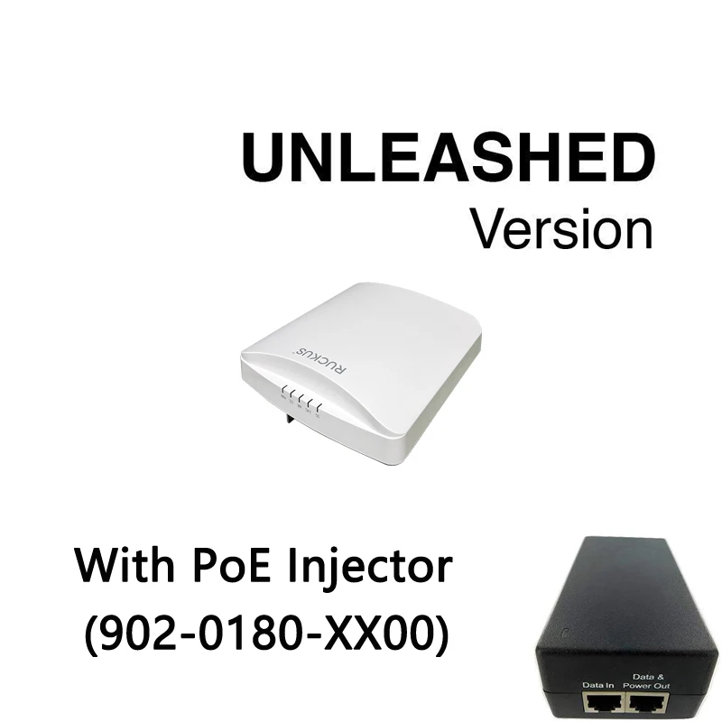 

Беспроводная разблокированная точка доступа Ruckus ZoneFlex R750 9U1-R750-WW00(9U1-R750-US00) + 902-0180-XX00 PoE адаптер 802.11ax WIFI6 WPA3