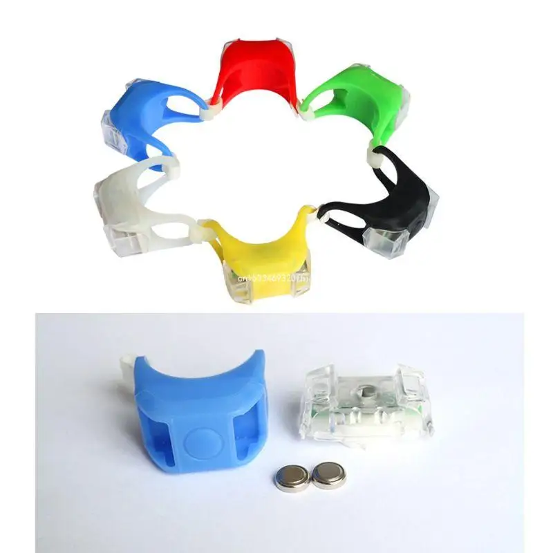 

2PCS/SET Baby Stroller Night Light Waterproof Silicone Caution lamp Outdoor