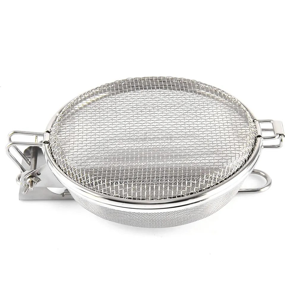Compact Handheld Coffee Bean Roasting Mesh Pan - Unique Foldable Design