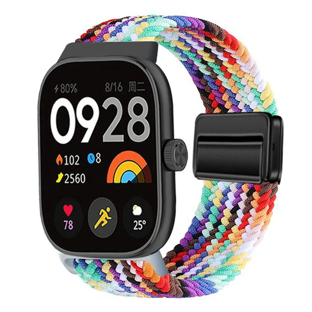 Magnetic Nylon Loop Sport Watchband - Versatile Replacement Bracelet Strap