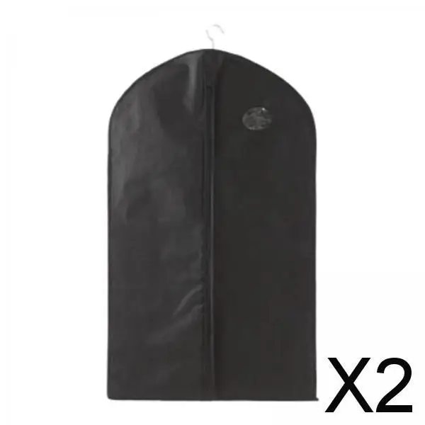 2-4pack Hanging Garment Bag Protective Cover Non Woven Fabric, for Travel