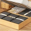 1pc large capacity clothing storage bag under bed organizer Bedding collapsible zipper storage bag Bedroom storage bag 5