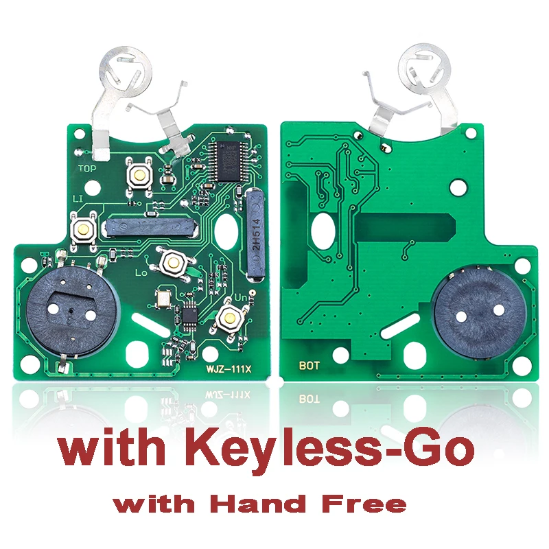 KEYECU 433MHz PCF7952A 285975779R Hands Free Keyless Smart Card Key for Renault Megane III Fluence Laguna III Scenic 2009-2015