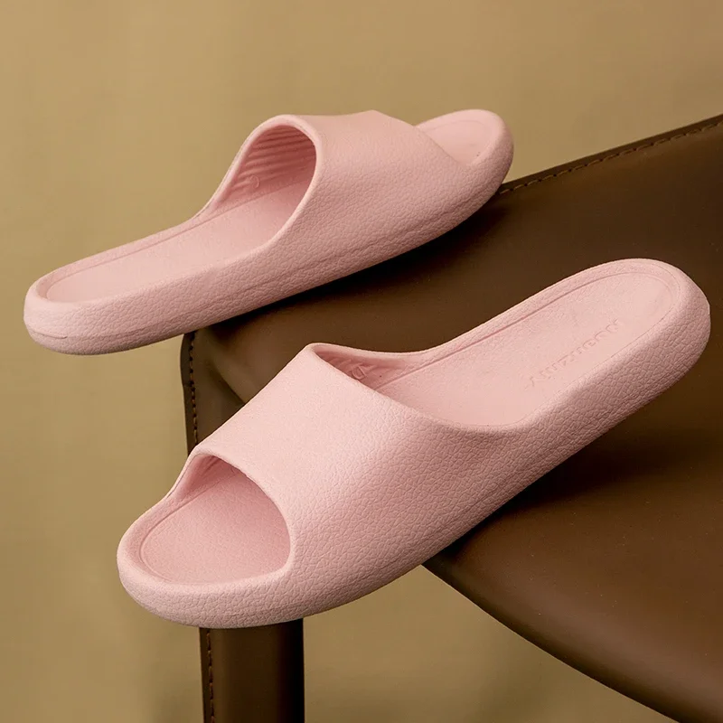 Women Fashion Summer Slippers Men Lightweight EVA Home Bathroom Flat Sandals Couple Comfort Massage Indoor Outdoor Shower Shoes 3