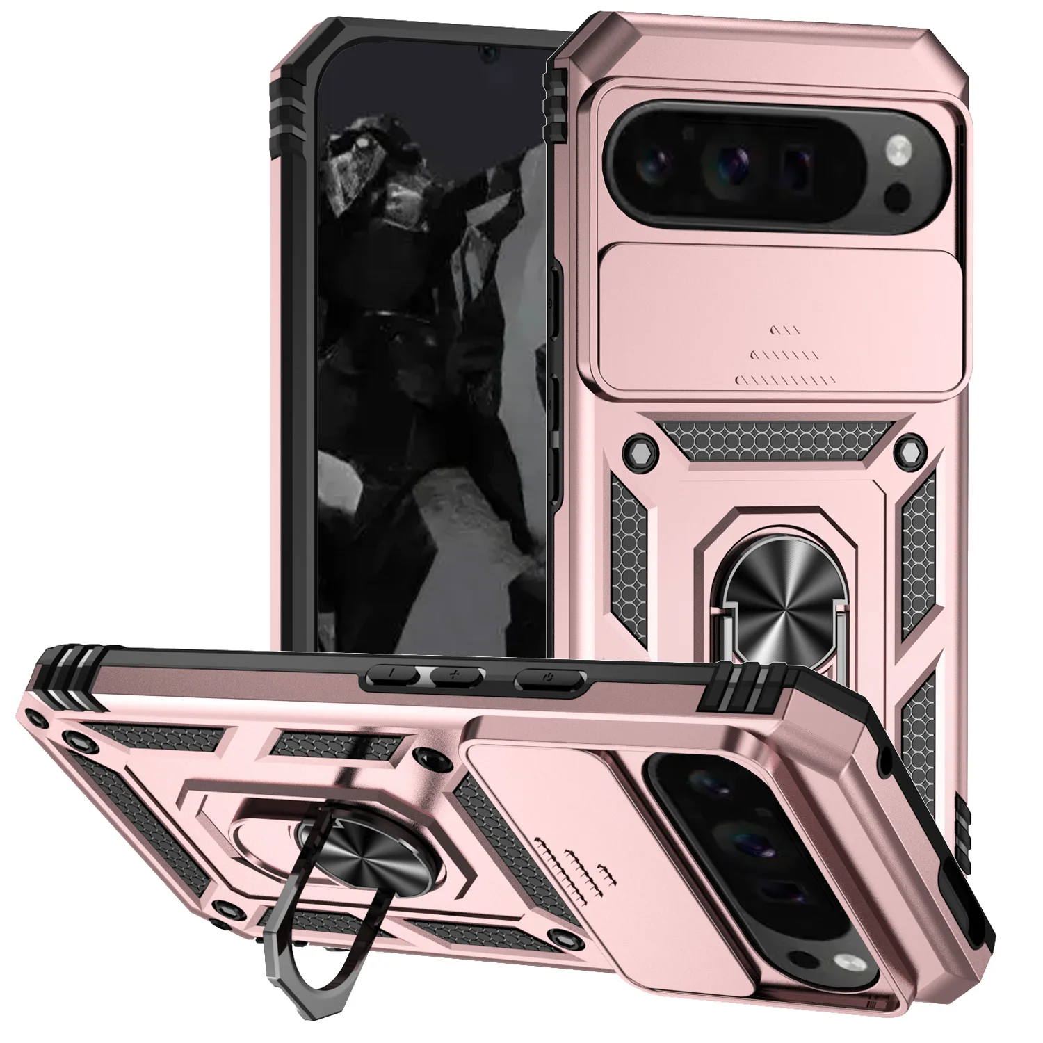 Military Armor Case For Google Pixel 9 Pro XL 8A 7...
