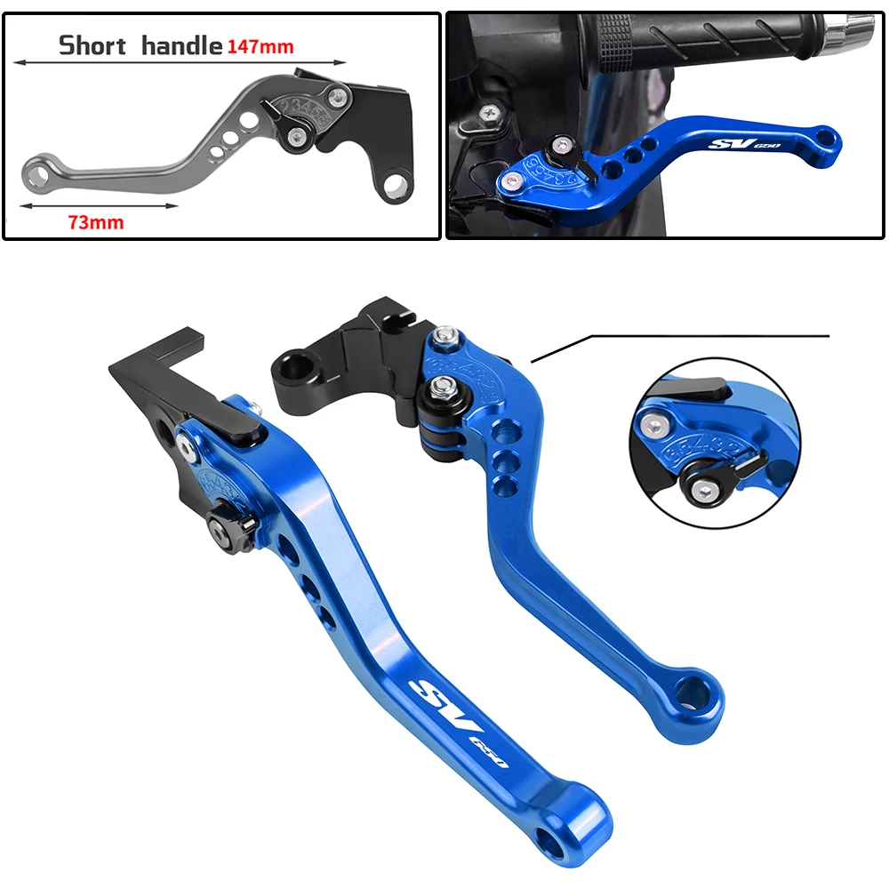 

Для Suzuki SV 650 SV650S SV650 SV 650 S 1999-2012 Короткие/длинные ручки тормозной муфты с ЧПУ для мотоциклов