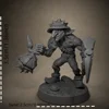 Sparksoot Goblin - D Miniatures Unpainted Miniatures for Tabletop and Role Playing Games Room Decoration 3