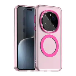 Custodia di ricarica wireless magnetica colorata per candy - Copertura trasparente opaca