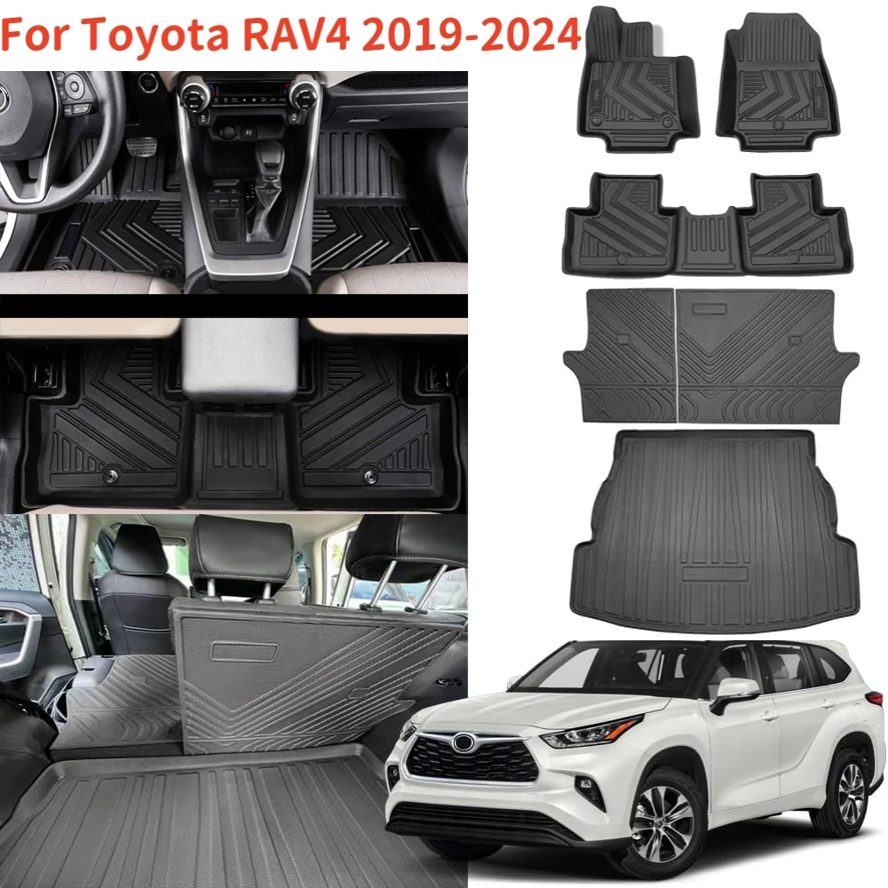 OEM Genuine Toyota Rav4 Floor Mats All Weather Liners PT908-42215-20